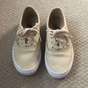 Leather Vans
